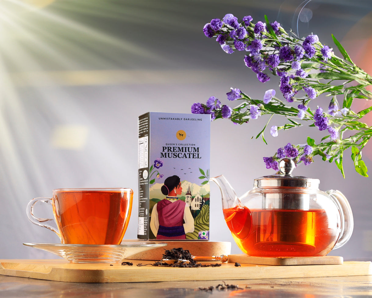 Authentic Premium Darjeeling Tea - Pack Of 6 | Fresh Loose Leaf Tea from Darjeeling