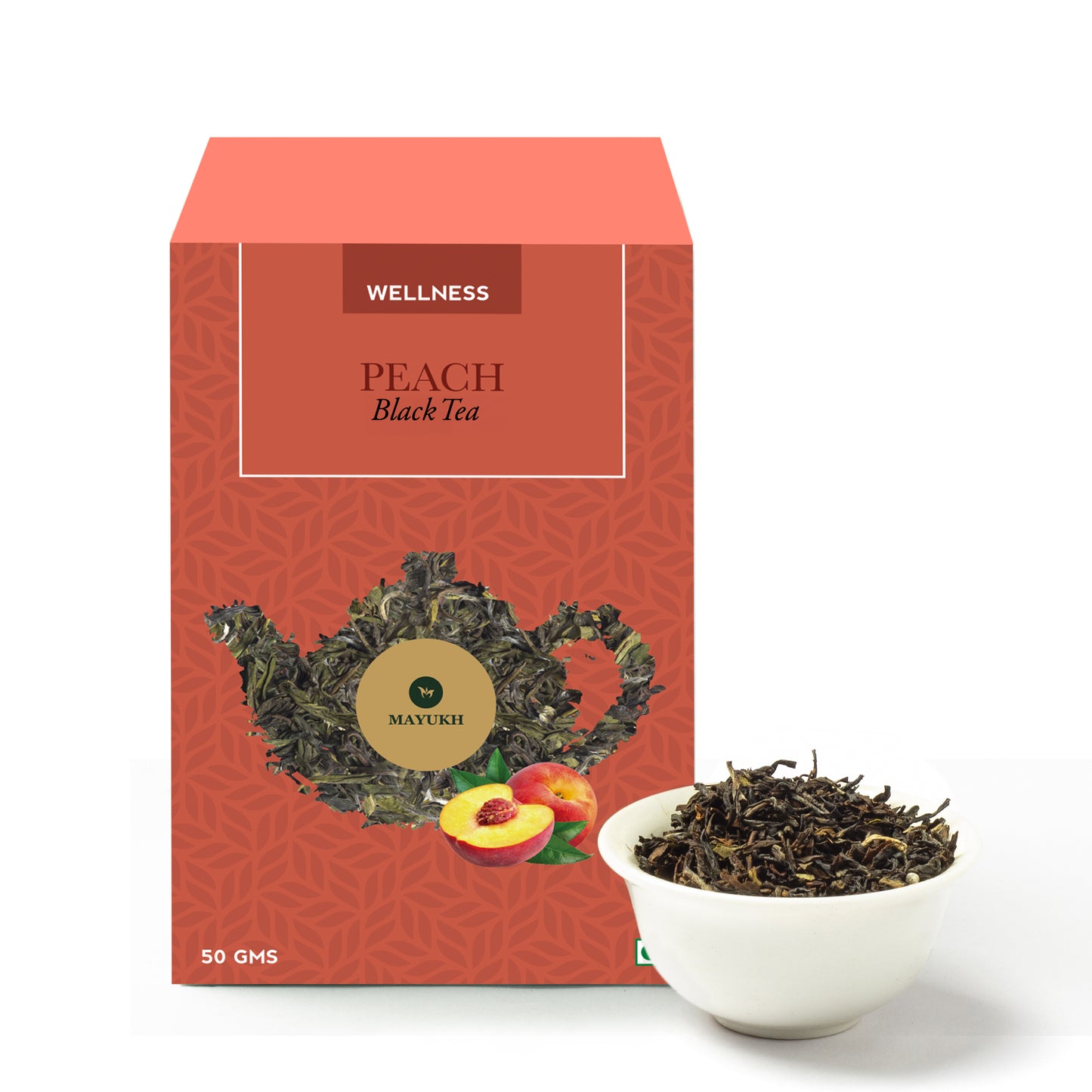 Peach Black tea - 50Gms