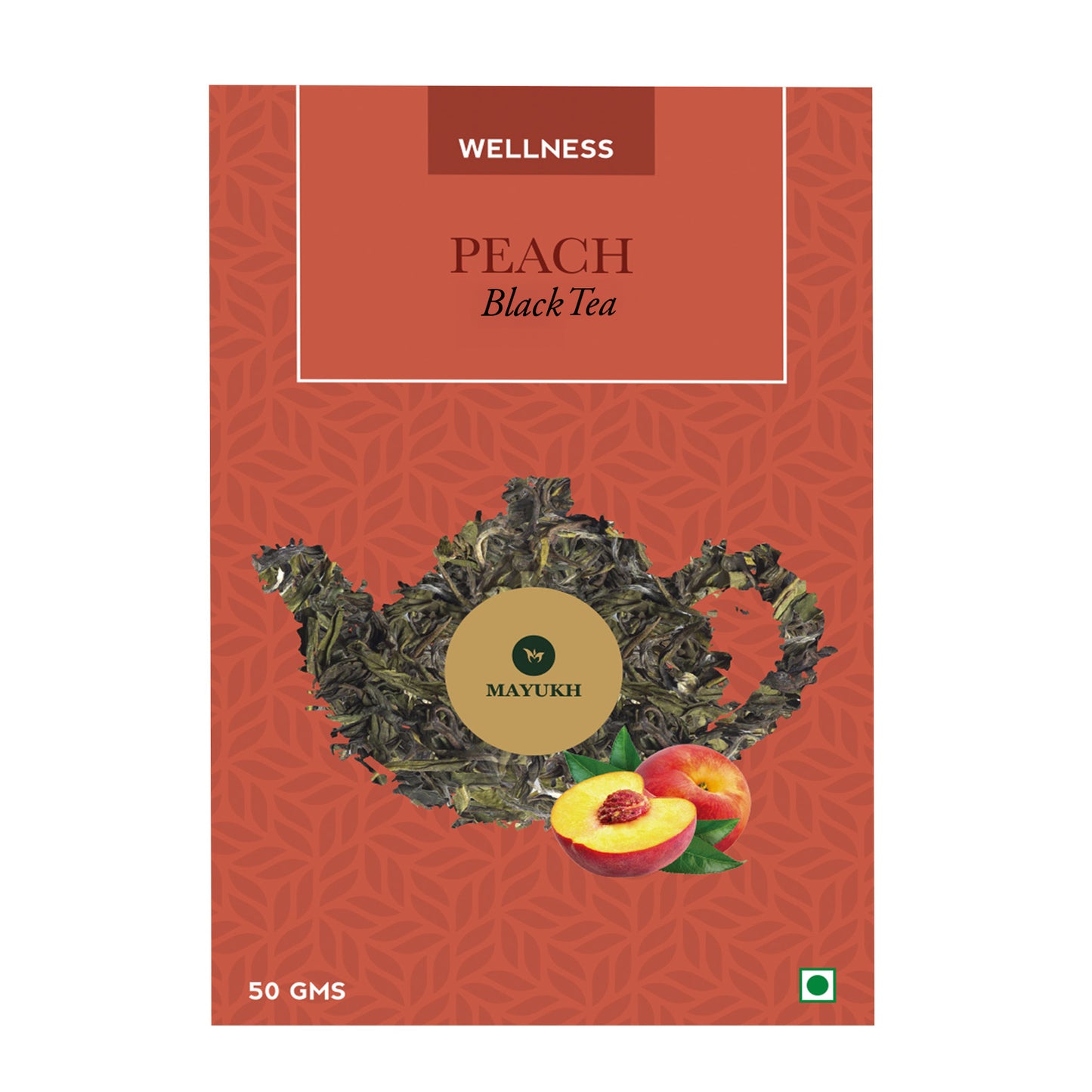 Peach Black tea - 50Gms