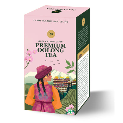 Premium Darjeeling Oolong Tea – Loose Leaf, High Elevation, Smooth & Flavorful, 50g