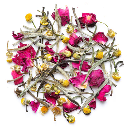 ROSE CHAMOMILE DARJEELING WHITE TEA - 50G