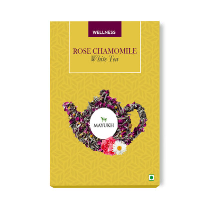 ROSE CHAMOMILE DARJEELING WHITE TEA - 50G