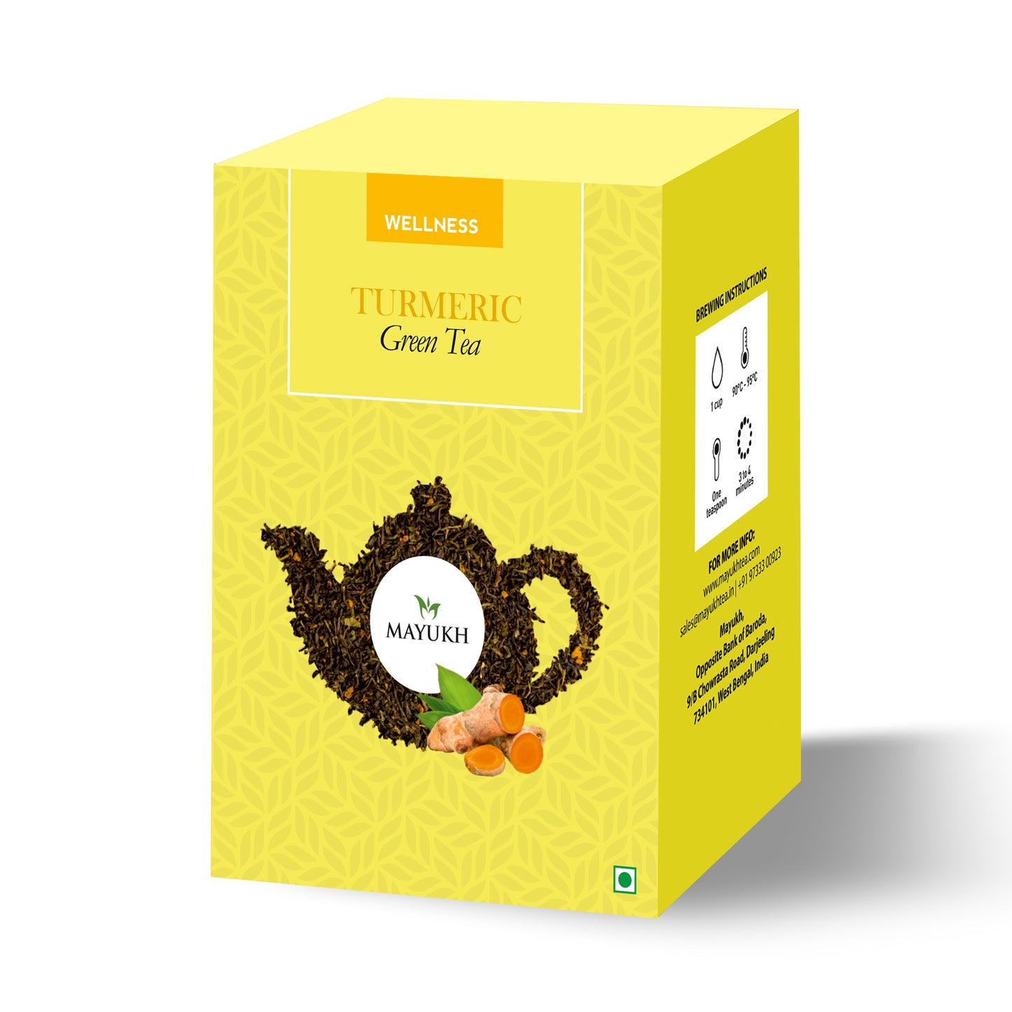 TURMERIC DARJEELING GREEN TEA