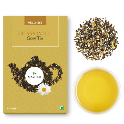 Chamomile Darjeeling Green Tea - 50 gm