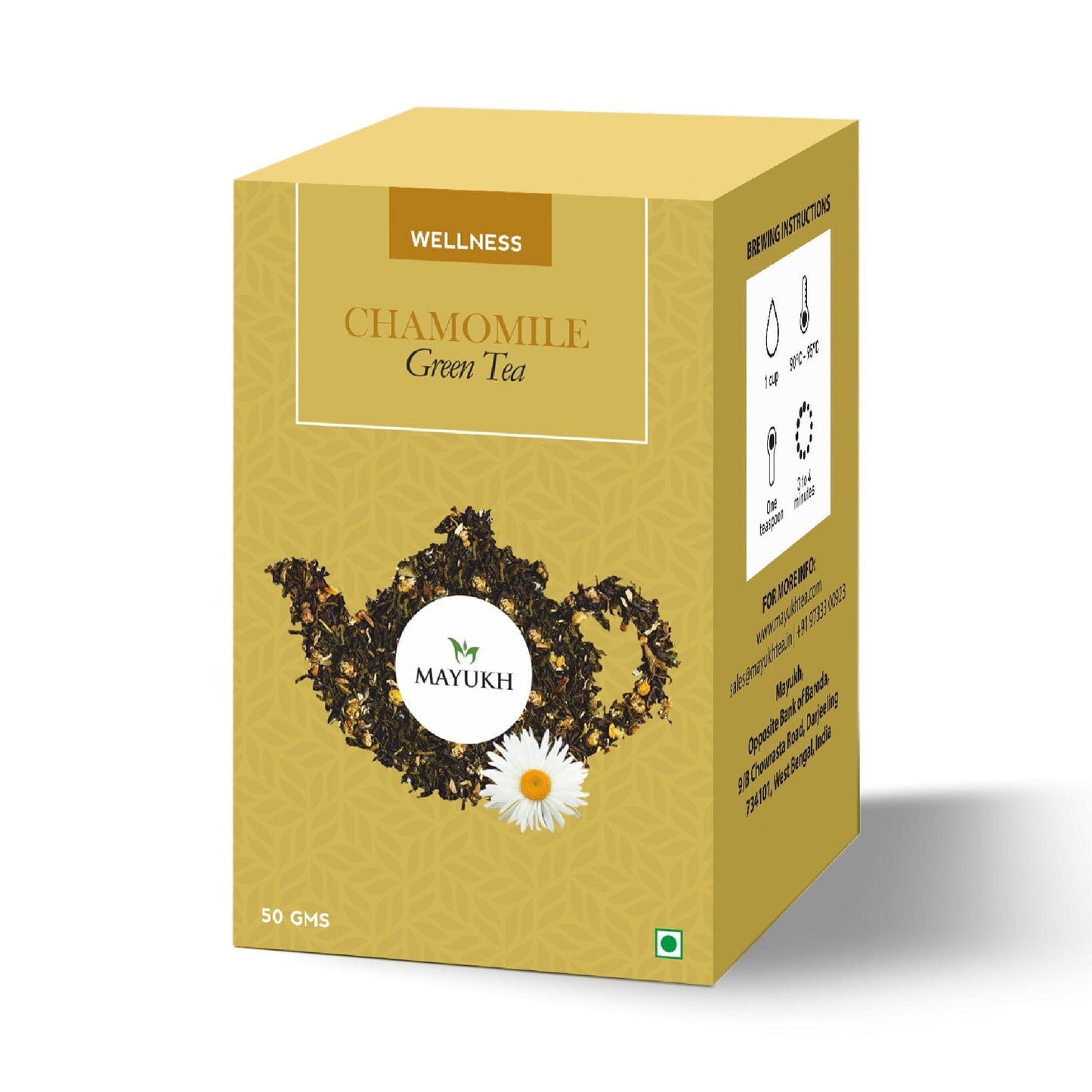 Chamomile Darjeeling Green Tea - 50 gm